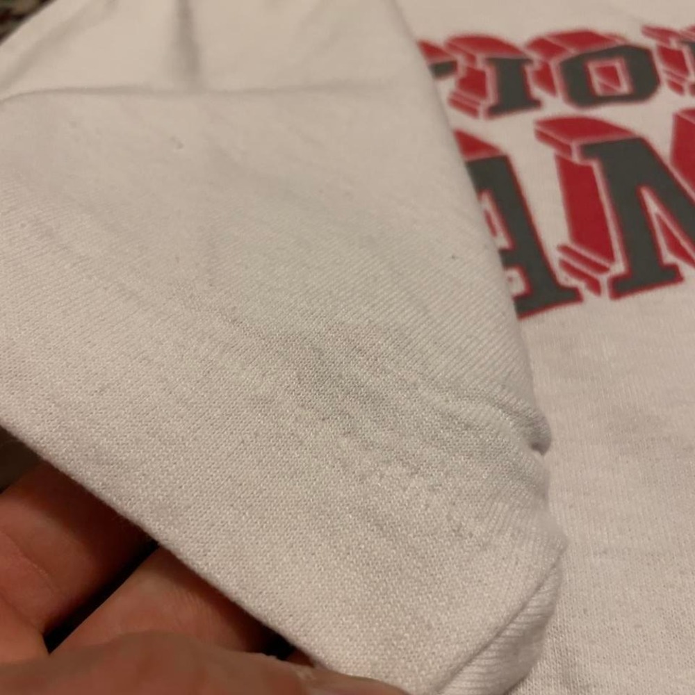 VTG 1990 University‎ of Las Vegas Nevada UNLV National Champions tshirt L USA - Picture 5 of 7
